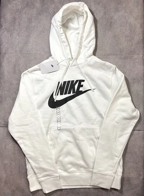 Sudadera con capucha polar blanca Nike Futura Club para hombre |BV2973-100| Foto 1 de 2