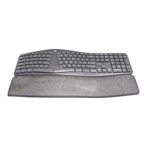 Logitech ERGO K860 Wireless Bluetooth Keyboard Ergonomic With Dongle Tested Work - Picture 1 of 9