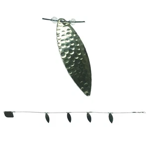 Mack's Lure 40832 Troll Lite Flasher, Hammered Nickel - Picture 1 of 1