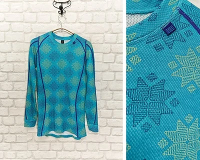 Helly Hansen 57% Merino wool Thermo Hiking Travel Base Layer Top Size L - Image 1 of 4