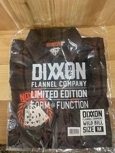 Dixxon Flannel The Wild Bill Sturgis Exclusive Limited Edition BNIB Mens Medium - Picture 1 of 4