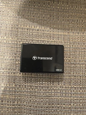 Transcend RDF8 USB 3.1 Multi Card Reader for SD SDHC SDXC UHS CF MicroSD HC - Image 1 of 4
