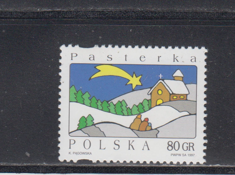 POLONIA: 1997 - MNH - SCOTT # 3380 NAVIDAD Foto 1 de 1