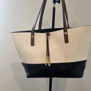 Calvin Klein Extra Large Reversible Tote detachable Large make-up/misc bag - Picture 1 of 17