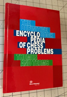Encyclopedia of Chess Problems Themes & Terms Chess Informant - HC VG! - Imagem 1 de 4