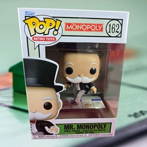 Mr. Monopoly funko # 162 (nib)With Pop Protector - Picture 1 of 7