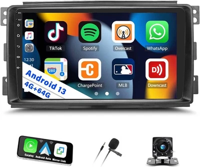 Autoradio Bluetooth per Smart Fortwo 451  (2005-2010) Carplay Android Auto - Immagine 1 di 4