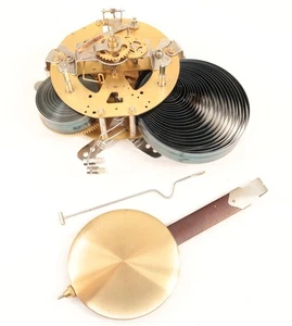 31 Day Korean Clock Movement w/ Pendulum - for Parts - RC2140 - Picture 1 of 4