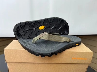 Merrell Breakwater Flip Flops Hiking Outdoor Vibram Sole Mens Sz 8 EUR 41 UK 7 - Image 1 of 4
