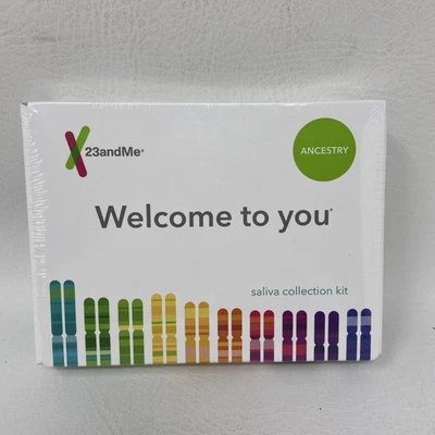 23 and Me Ancestry Saliva Collection Kit Date 9-15-2020 NEW & SEALED - Image 1 of 4