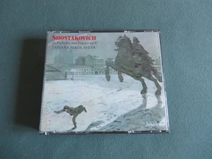 SHOSTAKOVICH - 24 preludes & fugues TATIANA NIKOLAYEVA HYPERION 3CDs RARE - Picture 1 of 2