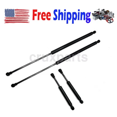 For Bentley Continental GT Gtc Flying Spur Hood Shock Lift Support Struts Kit US - Imagem 1 de 4