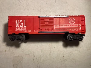 Lionel Güterwagen, Nachkrieg, Minneapolis & St. Louis RR, Nr. 6464-525 BLT 1957 SCHÖN - Bild 1 von 8