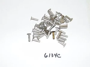 5-10 Vintage Tubular Aluminum Brake Clutch Rivets Qty 50 - Bild 1 von 2