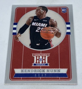 2019-20 Panini Chronicles Hometown Heroes Kendrick Nunn RC Miami Heat  #557 - Picture 1 of 2