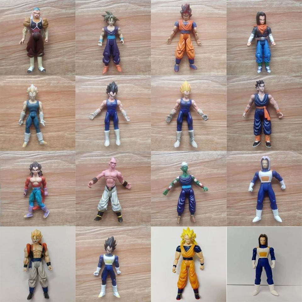 DragonBall Z DBZ ss vegito goku SS4 TRONCOS VEGETA Android 17 20 buu piccolo 5" Foto 1 de 1