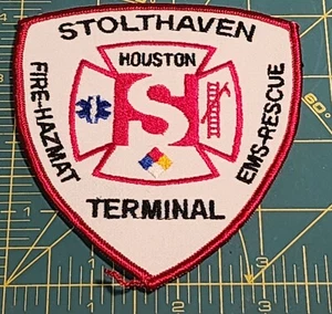 STOLTHAVEN HOUSTON TERMINAL FIRE HAZMAT EMS RESCUE Stickaufnäher - Bild 1 von 2