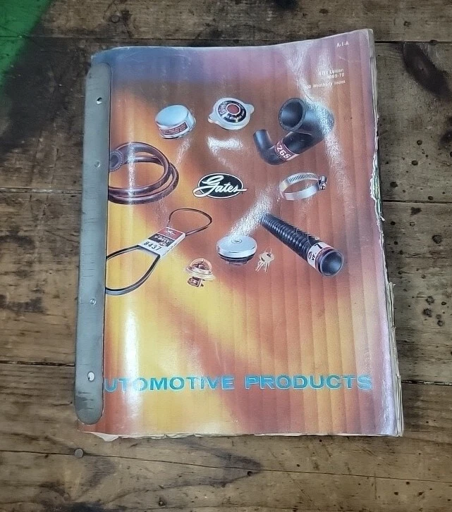 Livro de peças Gates Automotive Products edição 1969-1970 ~ Catálogo A-1-A 672 páginas - Imagem 1 de 4