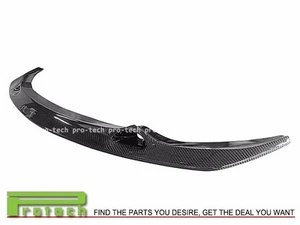BMW F82 M4 F80 M3 2015+ MTC Style Carbon Fiber Front Bumper Add-On Lip CF - Picture 1 of 1