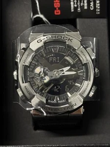 CASIO GM-110-1AJF G-SHOCK Youth Metal Silver Specification Japan Import NEW - Picture 1 of 3