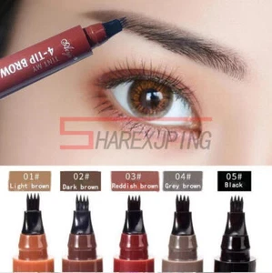 new one Waterproof Fork 4 Tattoo Eyebrow Pencil - Picture 1 of 11