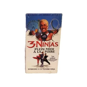 3 Ninjas Plein Midi A La Foire Vhs French Ntsc - Picture 1 of 3