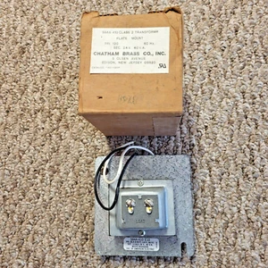 Chatham Brass Co., Inc.  S84A-410 Class 2 Transformer   NOS - Picture 1 of 6