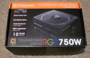 Thermaltake Toughpower Grand RGB 750W 80+ Gold Smart Zero Modular - Picture 1 of 1