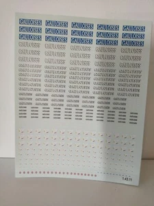 Décalcomanies GAULOISE 2000? 1/43 Decal Carpena - Imagen 1 de 4