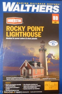 Walthers HO #933-3663 Rocky Point Lighthouse (Building Kit) - Picture 1 of 1