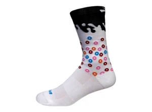 LG/XL 10-14 Brooks Bowl Of Cereal Athletic Fashion Crew Socks - Picture 1 of 1