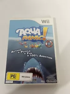 Aqua Panic! (Nintendo Wii) MINT DISC (No Manual) RARE GAME! Tracked Postage - Picture 1 of 3