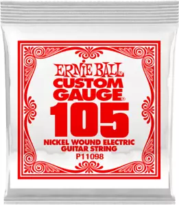 CORDE GUITARE ACIER FILE ROND LONG SCALE 105" ERNIE BALL 11098 - Bild 1 von 2