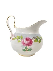 Vintage ROYAL TOSCAN Inglaterra Crema Rosa Col Rosas Floral - Imagen 1 de 6