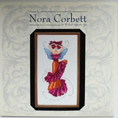 Tulip Cross Stitch Pattern Chart by Nora Corbett Spring Garden Pixie NC168 - Image 1 of 4