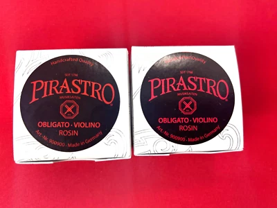 Limited Offer 2 x Pirastro Special Formula Obligato Rosin Violin Viola Cello - Image 1 of 2