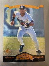 1995 Upper Deck SP Premier Prospects Ruben Rivera Die Cut Foil Rookie Card