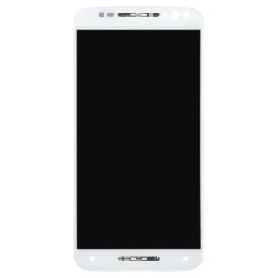 LCD 数字化仪框架组件适用于摩托罗拉 XT1572 Moto X Style XT1575 纯白色 — 第 1/2 张图片