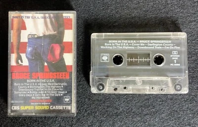 Bruce Springsteen – Born In The U.S.A., AUS Cassette - Image 1 of 4