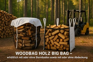 Woodbag Holzbag BigBag Premium Brennholz Holz Big Bag Sternenboden Säcke Profi - Bild 1 von 196