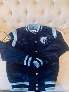 Memphis Grizzlies Starter Force Play Jacket - Mens M - Picture 1 of 4
