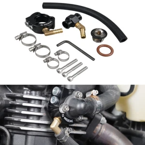 Upgraded Cooling System Modification Kit For Kawasaki KLR650 1987-2019-2024 - Picture 1 of 9