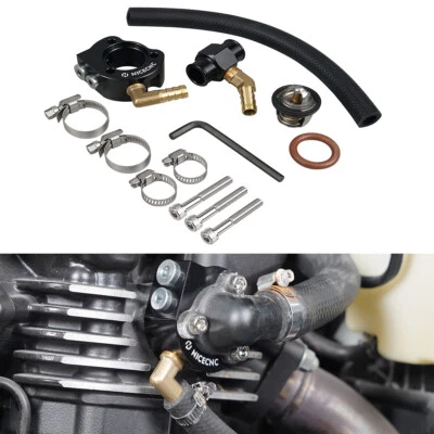 Upgraded Cooling System Modification Kit For Kawasaki KLR650 1987-2019-2024 - Image 1 of 4