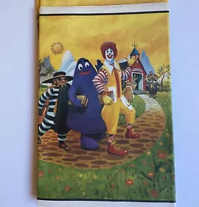 Ronald McDonald's 1981 Vintage Book Cover- NOS-READ Description. - Picture 1 of 10