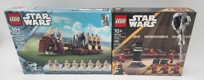 LEGO Star Wars 40686 Trade Federation Troop & 40765 Kamino Training New Sealed - Image 1 of 4