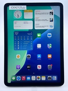 Apple iPad Air (5th Generation) A2588 64 GB, Wi-Fi, 10.9in Space Gray ID042125JJ - Picture 1 of 12