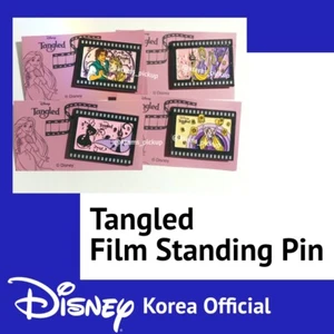 Disney Korea Pin Prinzessin Rapunzel verworrener Glitzer Stehfilm Pin - Bild 1 von 6