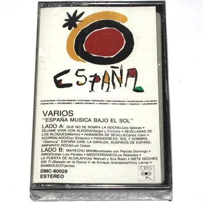 España Musica Bajo El Sol (Cassette Tape 1988) DMC-80028 NUEVO NEW SEALED - Image 1 of 4