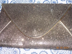 sparkly evening bag with removeable strap - Picture 1 of 4