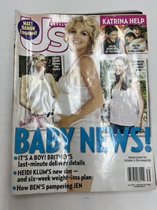Us Weekly Magazine September 26, 2005 Issue Featuring Britney Spears - Picture 1 of 7